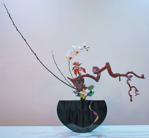 Ekaterina-Minina-ikebana-display Ekaterina-Minina ikebana workshop