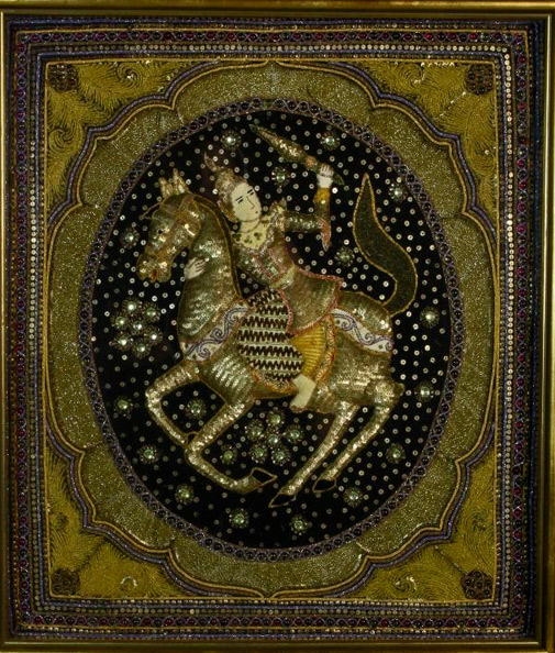 Embroidered-Indian-Needlework Elaborate-Embroidered-Indian-Needlework wall art