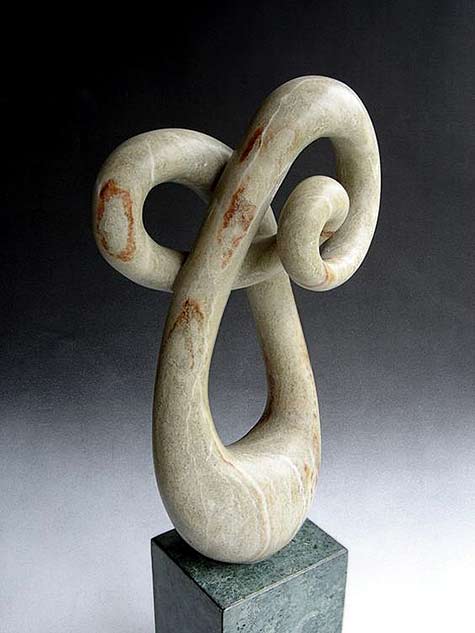 Enerrgy-Form,-stone-sculpture Enerrgy-Form,-stone-sculpture on stone base
