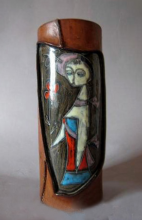 Fantoni-Mid-Century-Vase.jpg-292x451 Fantoni Mid Century Vase