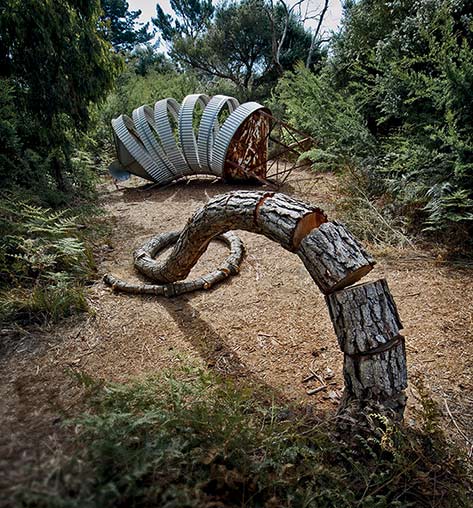 fell-for-silo-robbie-rowlands-sculpture fell-for-silo-robbie-rowlands-mcclelland-gallery-2010