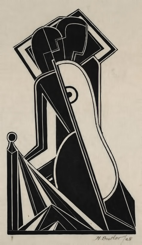Henry-Butler-art-deco-female-figures Female-Figure-(1928)-Henry-Butler