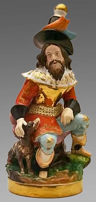 Figurine,-seated-'Spanish-Buccaneer' 'Spanish-Buccaneer' figurine teapot
