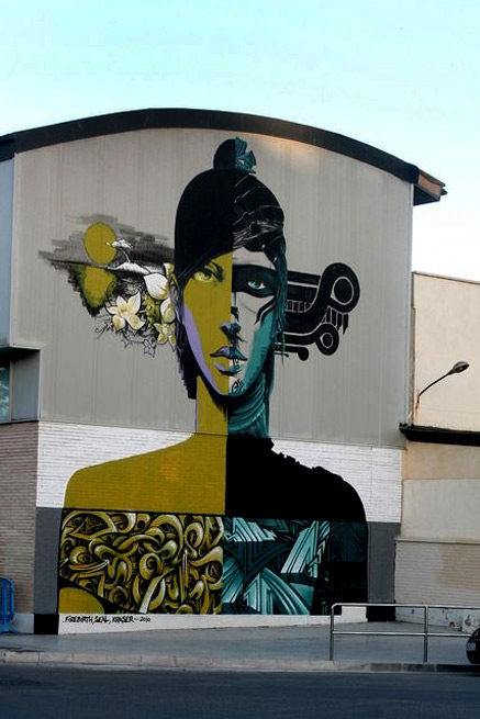 Firebirth-Seal-Kraser-street-art Firebirth-Seal-Kraser mural