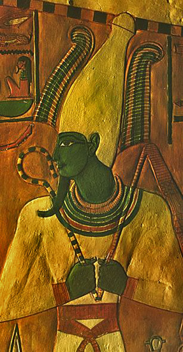 egyptian-relief-osiris-374x716 Osiris relief First-Chamber---Nefertari's-Tomb