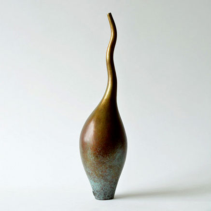 Flame-by-Vivienne-Foley Flame-by-Vivienne Foley vessel with wavy neck