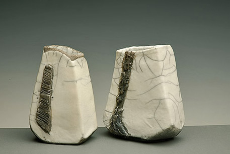 Philippe-Buraud-contemporary-vases French-Raku-vases -Philippe Buraud