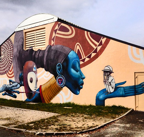Seth-Globe-Painter-mural Fleury Les Aubrais, France. - French-Street-Artist,-Seth-globe painter