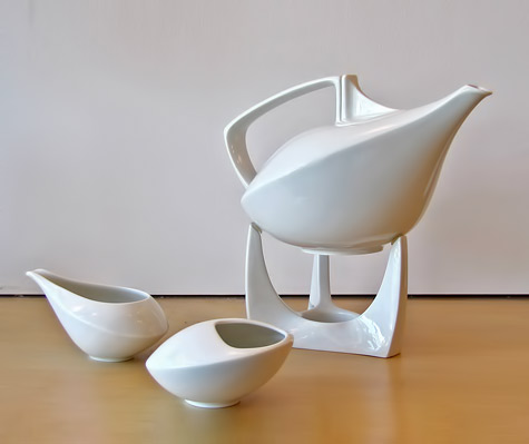 Friesland-Porcelain-Tea-Set Friesland-White Porcelain-contemporary Coffee/Tea-Set---Gallery-L7