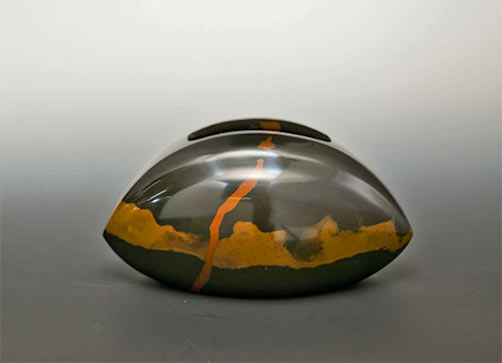 Fukiwake-Flower-Vase-Hannya Tamotsu Fukiwake-Flower-Vase-Hannya Tamotsu 2006 Onishi Gallery