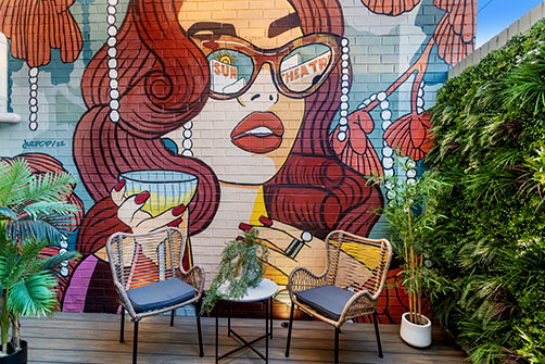 garden-Mural garden-Mural