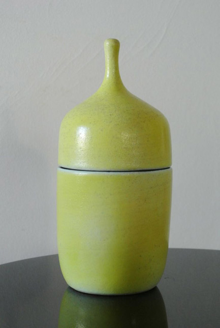 Georges-Jouvess-french-contemporary-ceramics Georges-JOUVE55 lidded vessel, chanteuse