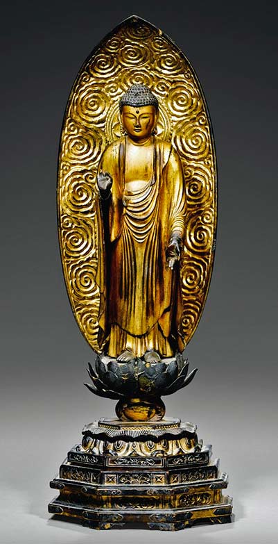 amida-buddha-statue-japan GILT-WOOD-FIGURE-OF-AMIDA-BUDDHA,-JAPAN,-19TH-CENTURY