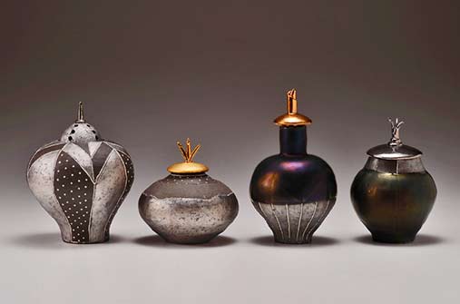 four-lidded-vessel-Chieko-Yorigami god-sent-one-thousand-keiko-solo-Chieko-Yorigami