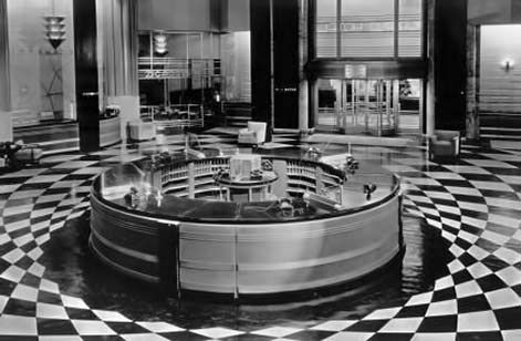 Grand-Hotel-1932-Lobby-Desk art deco lobby for GrandHotel