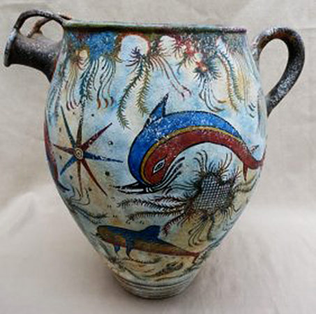 greek-minoan-art-hand-painted-double-spout-pottery greek-minoan-art-hand-painted-double-spout-pottery