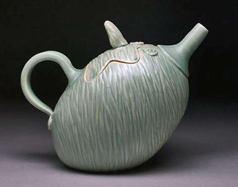 Green-Textured-Teapot-by-rebeccalowery-on-Etsy rebeccalowery-on-Etsy green teapot