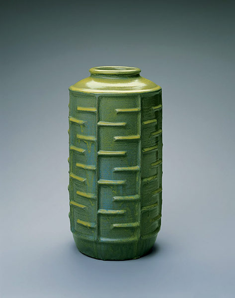 Grotell-Maija-Vase-1942 Grotell Maija green Vase-1942 - Cranbrook Museum