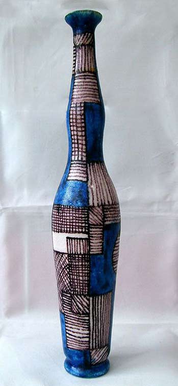 Guido-Gambone-vintage-vase Guido-Gambone-vintage-vase - tall