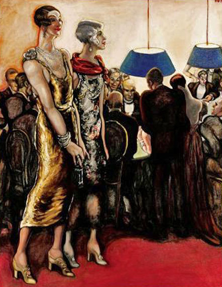 Gyula-Batthyany---Casino-von-Monte-Carlo Gyula-Batthyany---Casino von Monte Carlo Two females at the casino