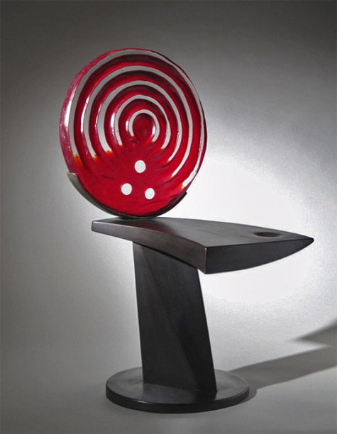 Herb-Babcock-glass-and-bronze-sculpture ---HABATAT-GALLERIES----Florida---Herb-Babcock--cast-glass-and-bronze--High-Plain