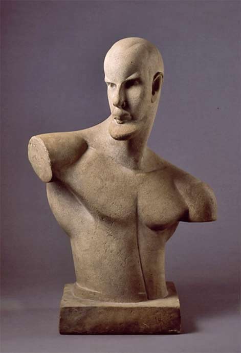 Chana-Orloff-sculpture Chana-orlova art deco sculpture bust