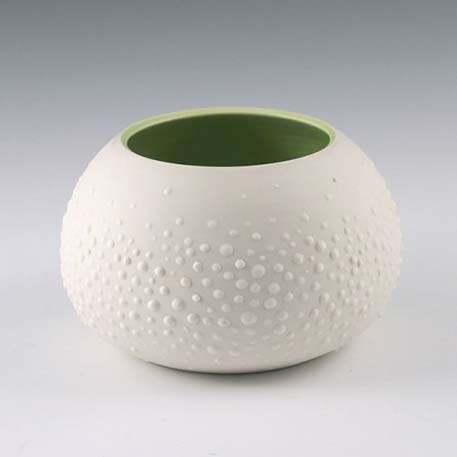 hand-thrown-porcelain-vessel-accented-with-a-pebble-inspired-surface-design-in-whiteSweet-Pea-in-Bright-Green-Large-by-kimwestad-on-Etsy hand-thrown porcelain vessel accented with a pebble inspired surface design in whiteSweet Pea in Bright Green Large by kimwestad on Etsy