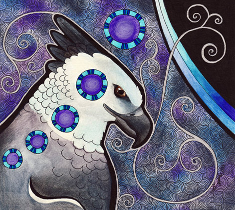harpy-eagle_ravenari harpy_eagle_as_totem_by_ravenari