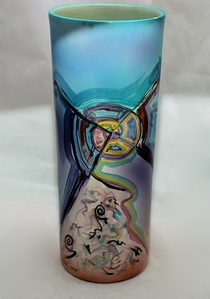 Harris-Cies-Handcrafted-11inches-Studio-vase Harris-Cies-Handcrafted-11inches-Studio-vase-abstract-modern