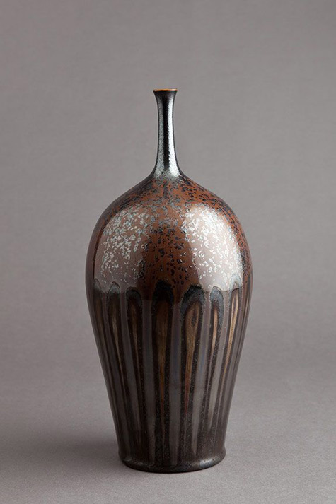 hideaki-miyamura--Vase-475x713 Hideaki-Miyamura--Vase, iron crystalline and gold glazes