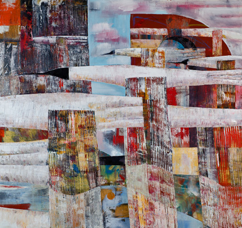 kate-elsey-painting-473x446 ibis-in-flight--Kate Elsey A painting of Ibis birds flying together