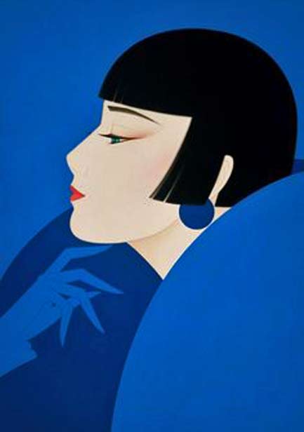 ichiro-tsuruta-art ichiro-tsuruta art deco head shot