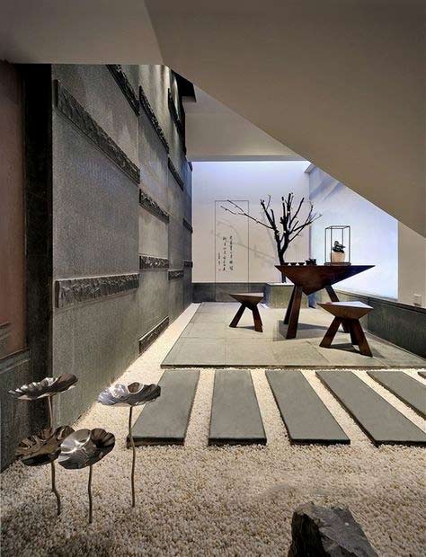 Interior-design-China Minimal contemporary Chinese decor