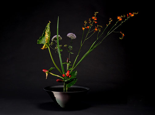 Ikebana-Ikenebo-Rikka-Shimputai---Linda-Prasasto Ikebana Ikenebo Rikka Shimputai---Linda Prasasto