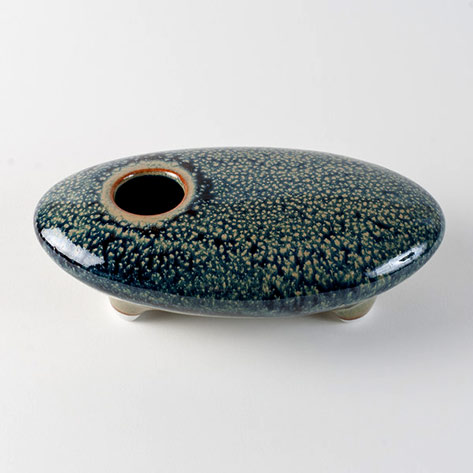 ikebana-vase-starry-night-georgetown-pottery-1964-600-(1)bestamericanarts ikebana-vase-starry-night-georgetown-pottery