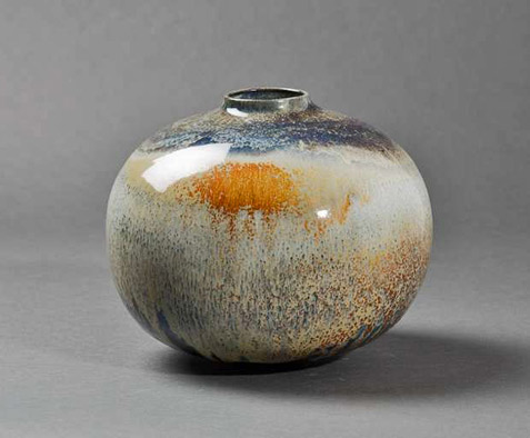 Stoneware-Vase-by-Rene-Ben-Lisa Important-Stoneware-Vase-by-Rene-Ben-Lisa-1984 GALERIE-SILBEREIS