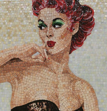 Pinup-mosaic-collection-sicis indoor-mosaic-wall-glass-textured-Derby - Pinup-mosaic-collection SICIS Italy