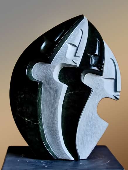 Ishmael -Chitiyo-shone-sculpture Ishmael-Chitiyo Reflection 39cmh