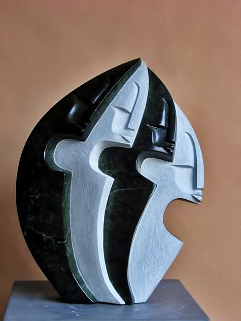 Ishmael-ChitiyoReflection39cmh Ishmael-Chitiyo Reflection 39cm height