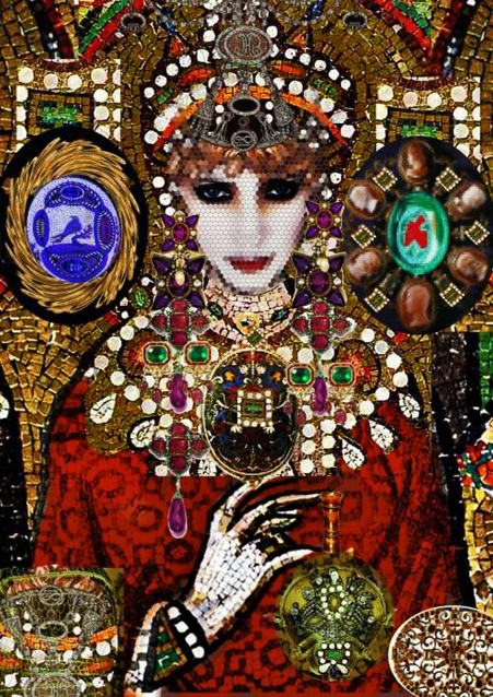 Christian-Lacroix-and-sicis-mosaic Italian-house-mosaic-Sicis-together-with-Christian-Lacroix-created-a-new-line-of-furniture