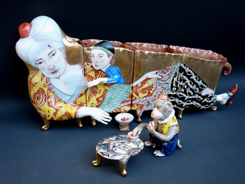 irinia-zaytceva-porcelain-art-496x373 Eunuch Resting --- Irina Zaytceva