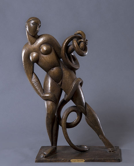 Jacques-Lipchitz--Woman-and-Serpent--1913 Jacques-Lipchitz--Woman-and-Serpent--1913