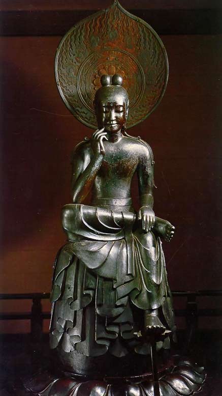 Hanka-Shiyui-statue-japan Japanese-national-treasure-Hanka-Shiyui-statue