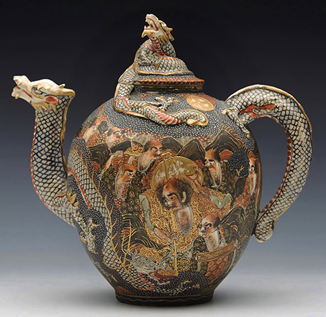 stasuma-dragaon-teapot-473x461 JAPANESE-SATSUMA-TEAPOT-19TH-CenturyXupes