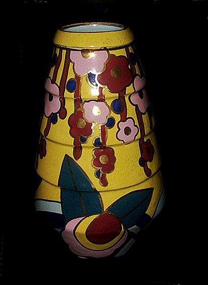 Jar-in-stoneware,-with-about-20.2-cm Jar in stoneware, with about 20.2 cm. tall, produced in the Belgian factory Cérabelga