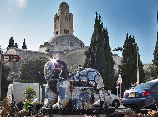 Ruslan-Sergeev-mosaic-lion Jerusulum mosaic Lion---Ruslan-Sergeev