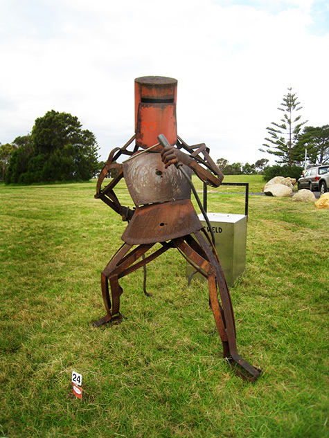 jesse-graham-contemporary-sculpture-475x633 Hard Rock Ned - Jesse Graham-contemporary sculpture on the Edge 2011