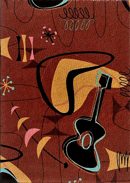 Jetson-Coco-Tropical-Hawaiian-Fabric Jetson-Coco-Tropical-Hawaiian-Fabric Mid Century