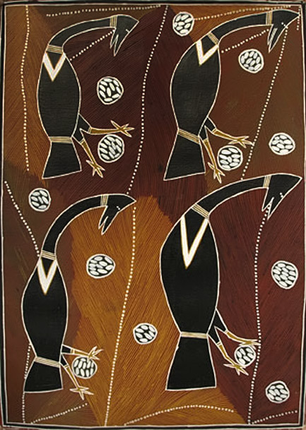 jimmy-djelminy-aboriginal-art-433x609 Jimmy-Djelminy-Magpie-Geese