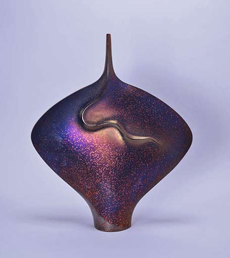 Joan-Carrillo-modernist-shape-vessel Joan-Carrillo contemporary ceramic vessel